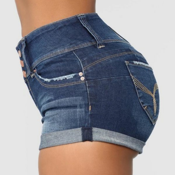 Mid Rise Shorts - Picture 2 of 5